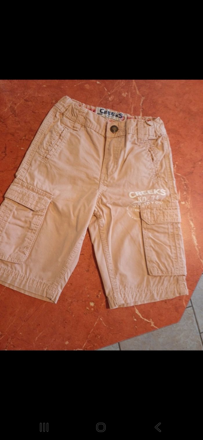 Bermuda garçon taille 4 ans
