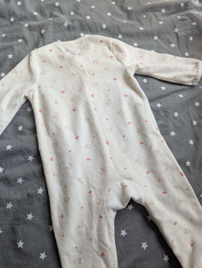 Pyjama velours orchestra 6 mois - photo numéro 4