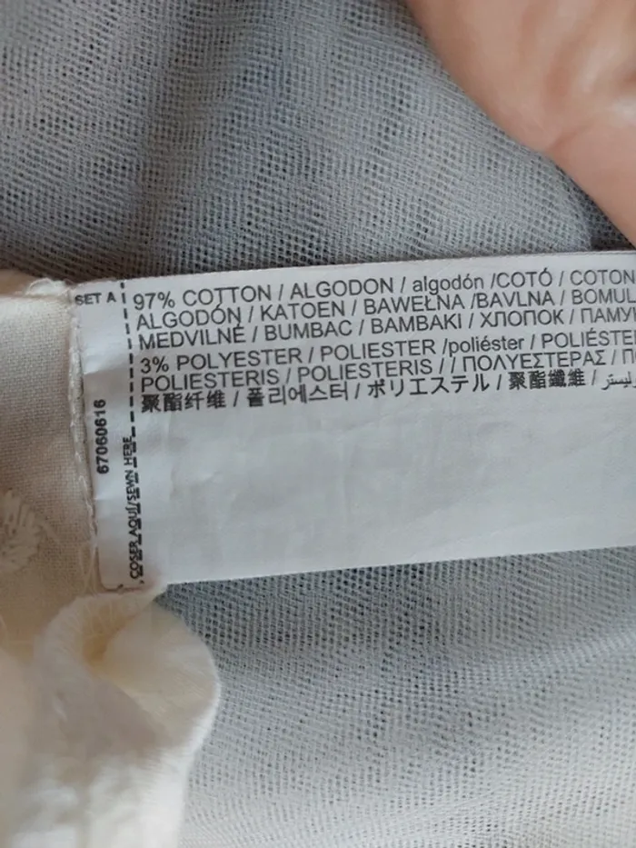 Chemise MNG – M – Crème – État : Excellent - photo numéro 6