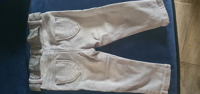 Jean okaidi 9 mois gris - photo numéro 3