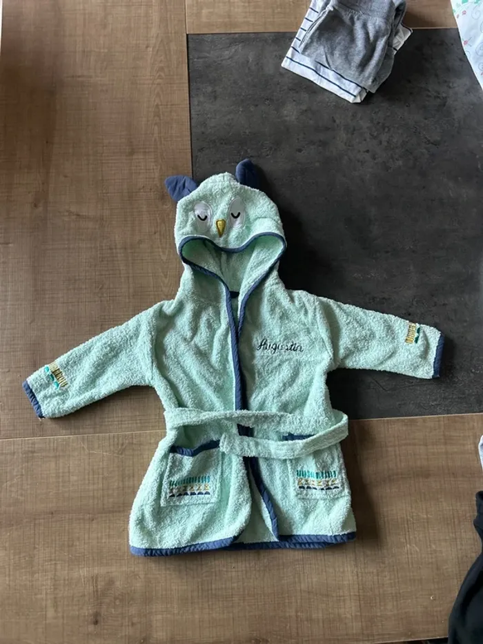 Peignoir de bain bébé