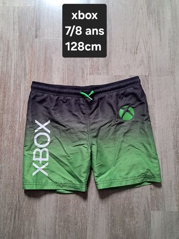 Short de bain xbox 7/8 ans 128cm