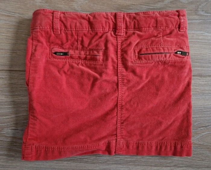 Jupe velours orange JBC - photo numéro 4