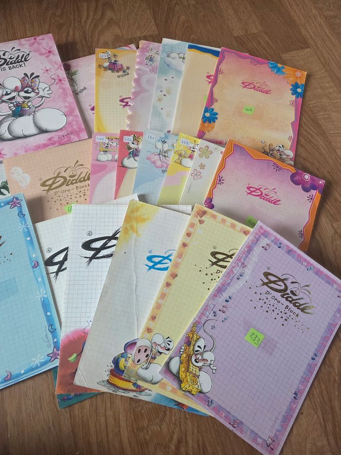 Lot de 40 feuilles diddl - photo numéro 7
