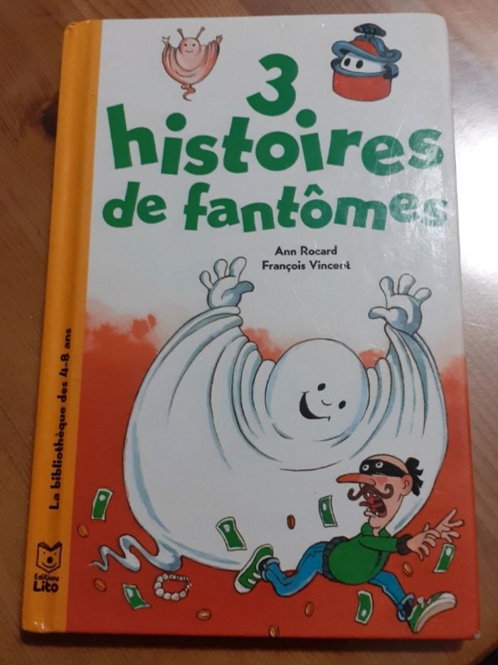 Livre 3 histoires de fantome