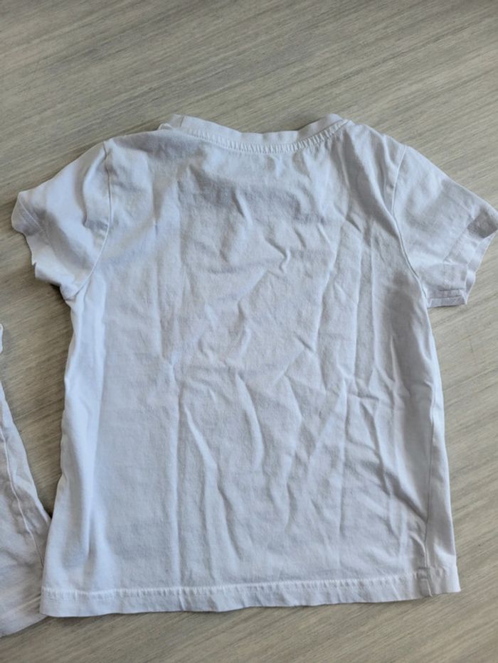 Lot de 2 tee-shirts fille 4 ans - photo numéro 7