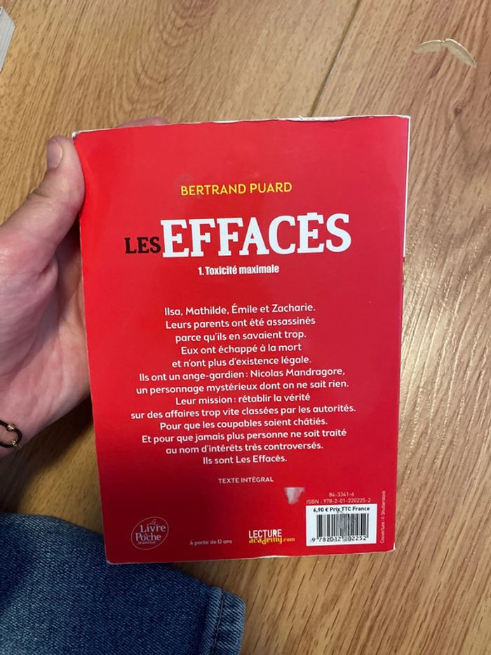Les Effacés (opération 1) toxicité maximale de Bertrand Puard - photo numéro 2