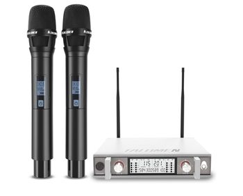NEUF - Pack de 2 microphones + Récepteur