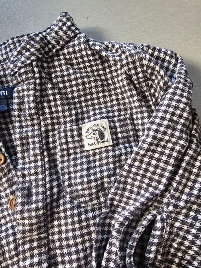 Chemise à carreau kiabi - photo numéro 2