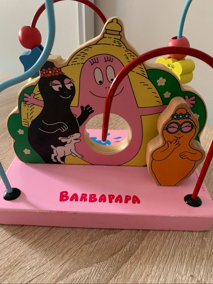 Boulier en bois Barbapapa - photo numéro 5