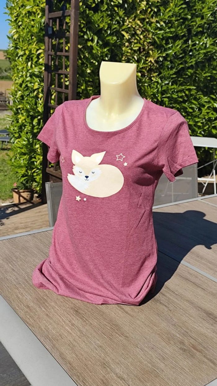 Chemise de nuit bordeaux/violette T38 - Sincère