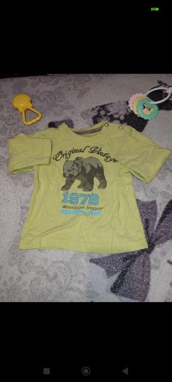 Tee shirt manches longues orchestra 12m