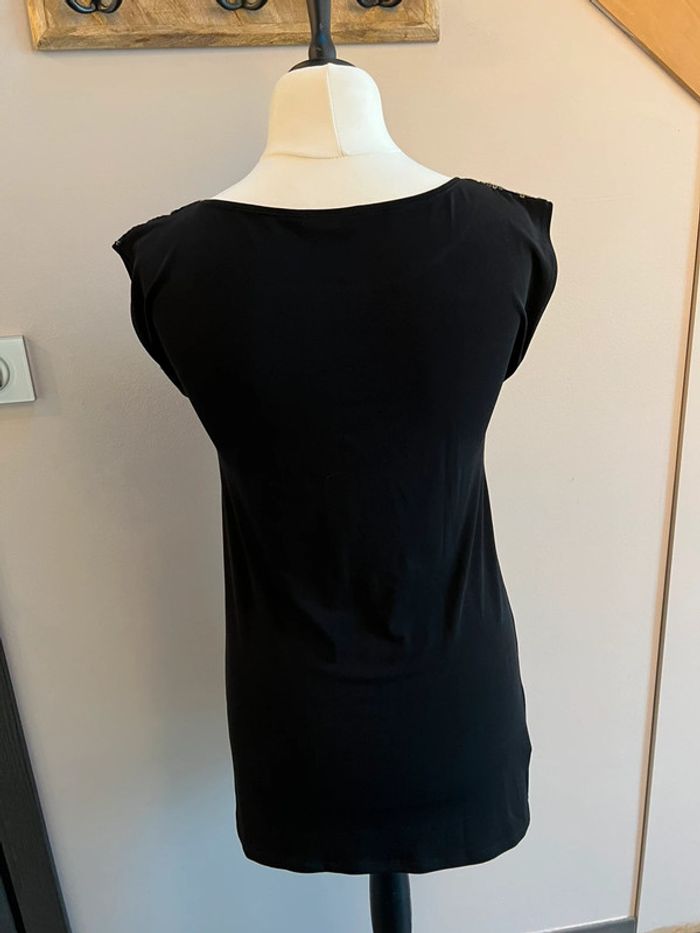 Robe de fête sequins noire - photo numéro 5