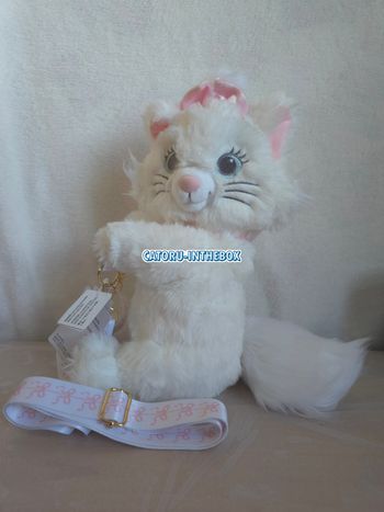 Peluche Sac / Bag Plush Disney Les Aristochats Marie The Aristocats