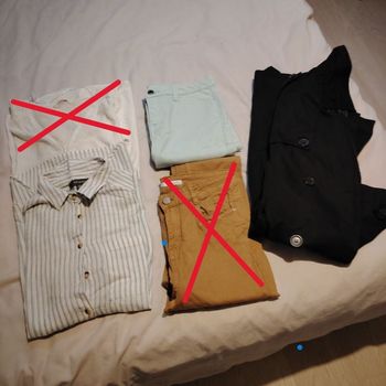 Lot vêtements femme taille 36