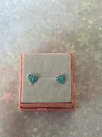 Boucles d’oreilles bleu