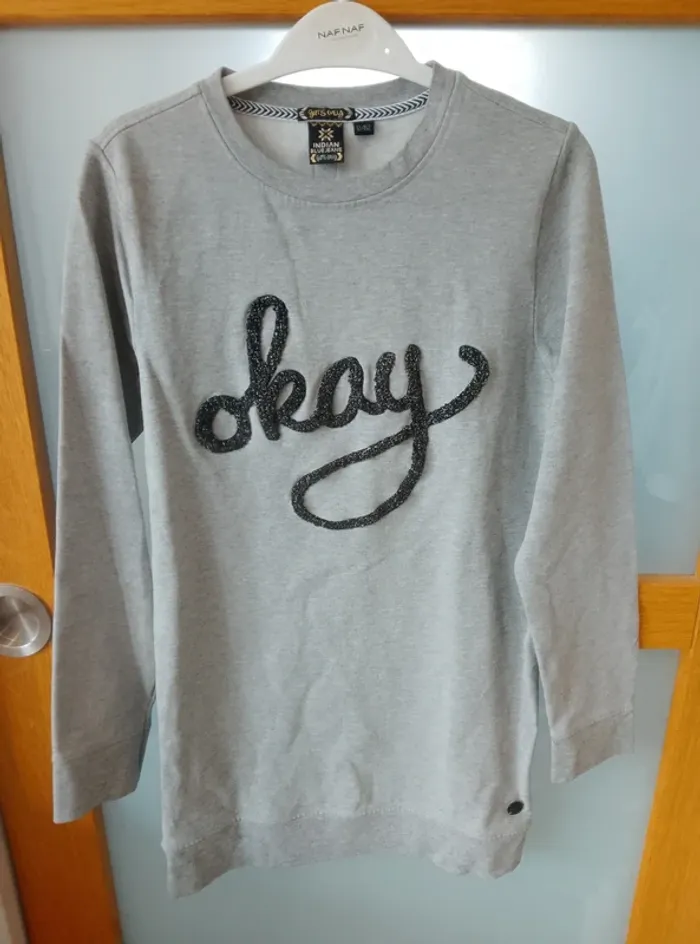 Robe pull manches longues - Fille 12 ans