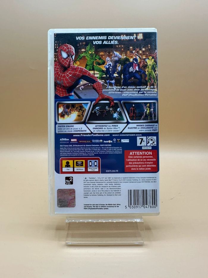 Spider-Man Allié Ou Ennemi Psp - photo numéro 2
