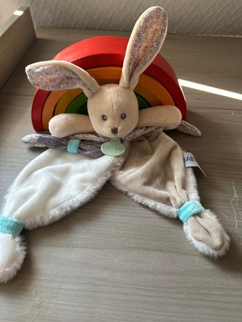 Doudou lapin poupi baby Nat