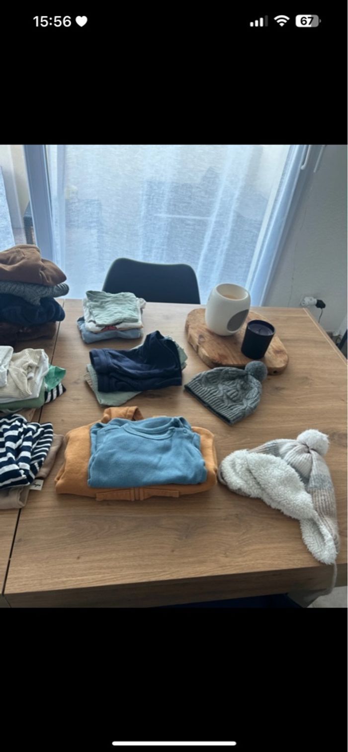 Lot vêtements garçon + 50 pièces 9/6 mois - photo numéro 5