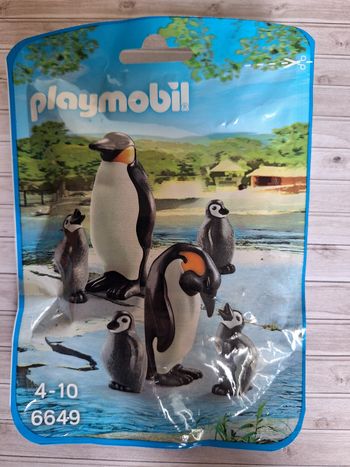 Figurine Playmobil famille de pingouins