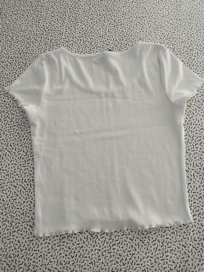 T-shirt femme H&M Divided – Blanc - photo numéro 4