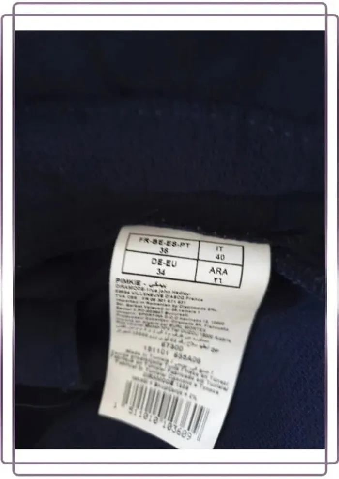combi short bleu marine Pimkie, très bon état, taille 36 - photo numéro 5