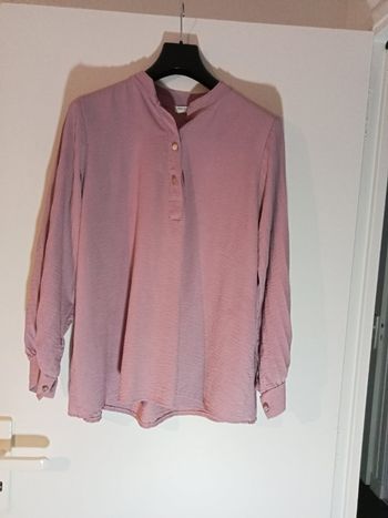 Chemise vieux rose