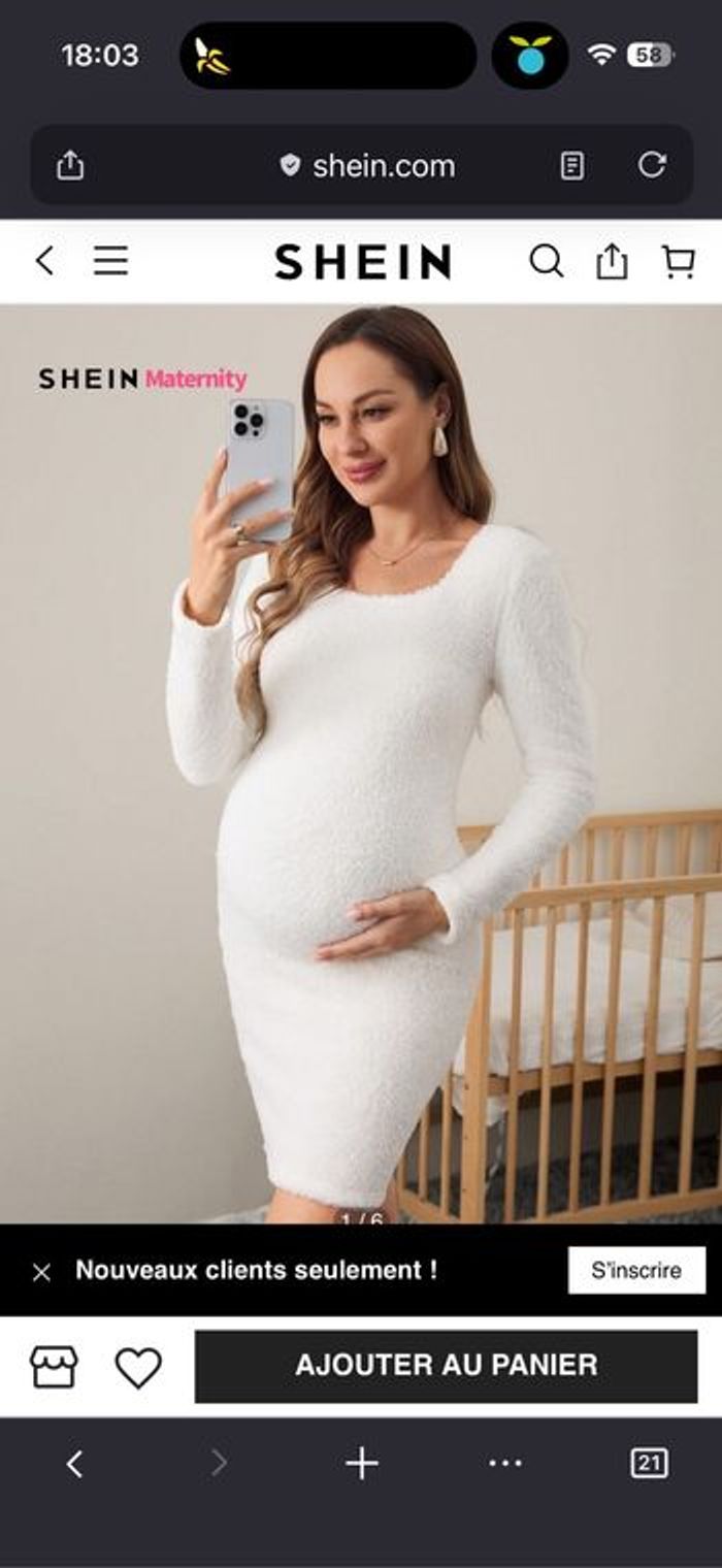 Robe blanche
