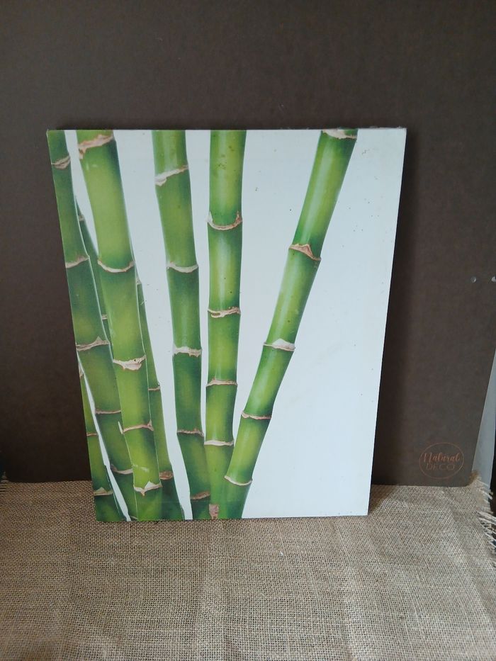 Tableau bambou