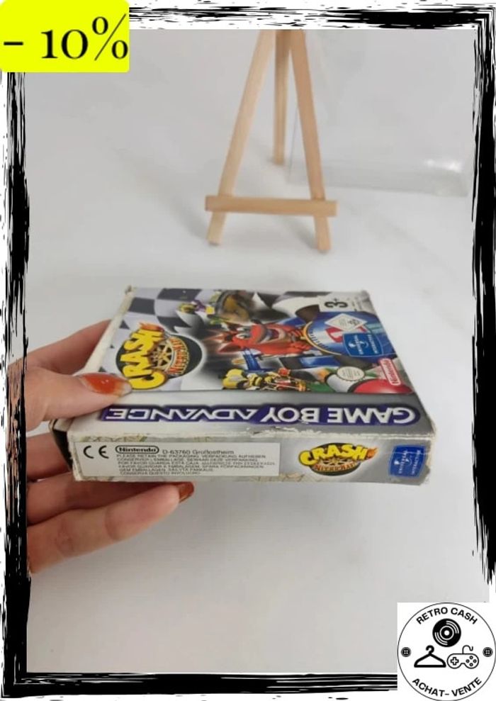 Crash Nitro Kart - sans notice - Nintendo GBA Game Boy Advance - photo numéro 13