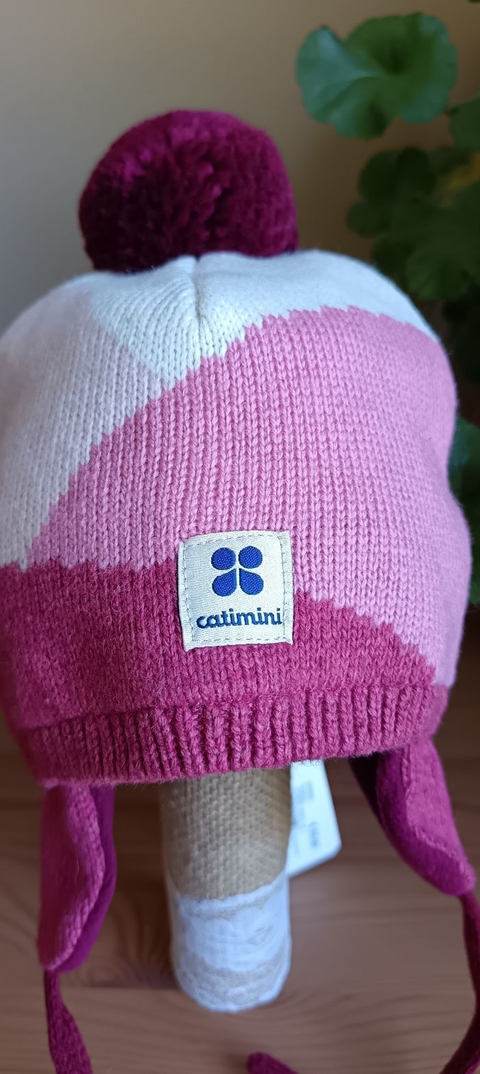 Bonnet aviateur à pompon de la marque Catimini - photo numéro 2