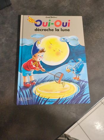 Livre Oui-Oui décroche la lune