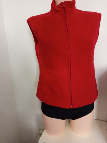 Polaire sans manche femme