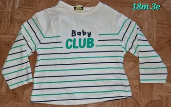 Maillot 18mois tape a loeil