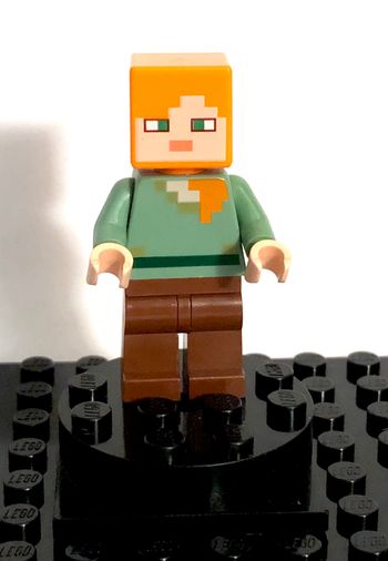 LEGO Minecraft - Alex, reddish brown legs