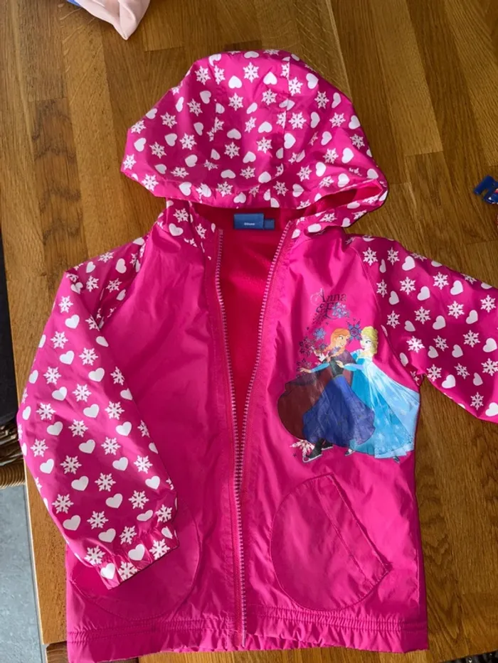 Parka la reine des neiges 3ans