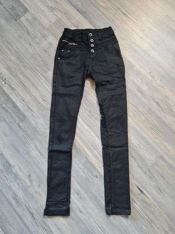 Pantalon effet huilé