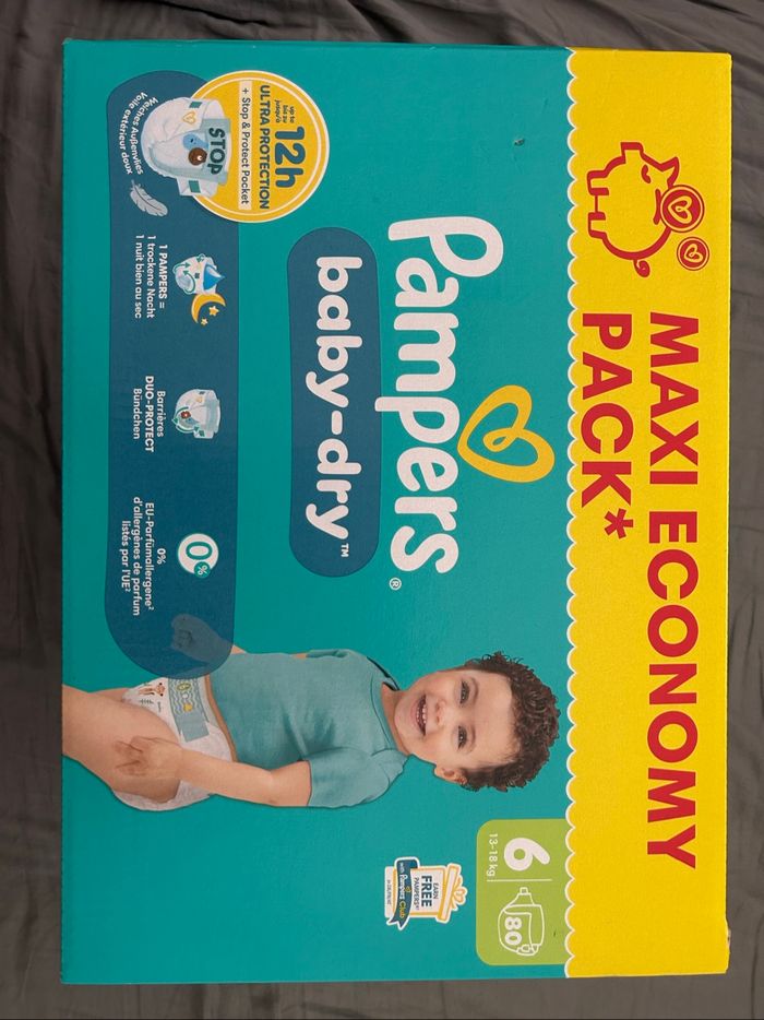 Couche Taille 6 baby dry