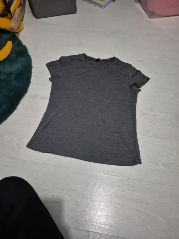 T-shirt gris femme shein