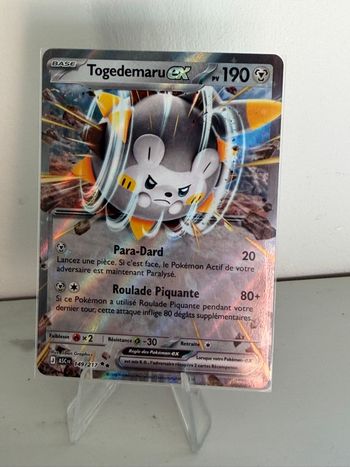 carte Pokémon héros transcendants Togedemaru Ex 149/217 