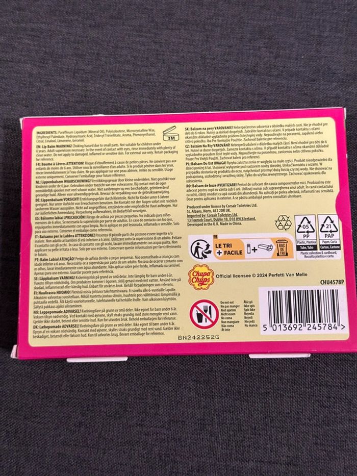 Coffret Chupa Chups Baumes à lèvres Neufs - photo numéro 3