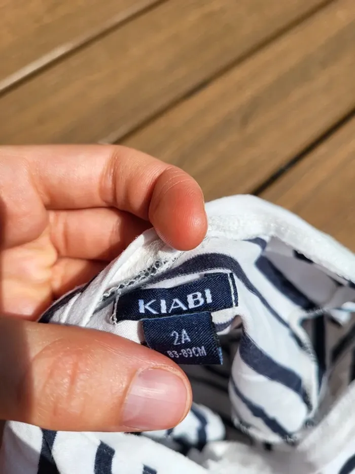 Robe marinière été kiabi - photo numéro 2