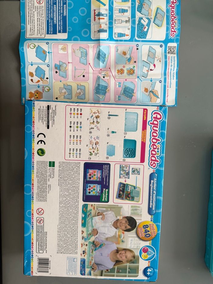 Coffret Initiation Aquabeads avec perles qui collent à l’eau - photo numéro 9