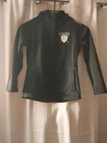 Veste à capuche équitation 8 ans