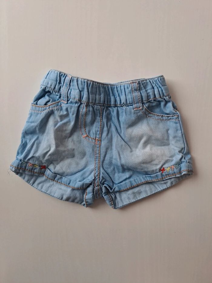 Ensemble short et débardeur bébé fille 3 mois - photo numéro 4