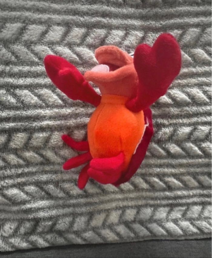 Peluche aimantée Sébastien Disneyland Paris la petite sirène Disney - photo numéro 3