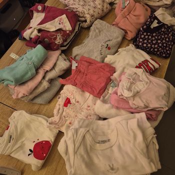 Lot de vêtements bébé fille 6 mois