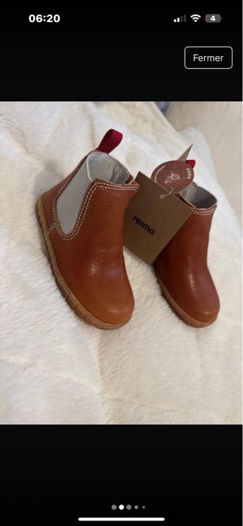 Chaussure bébé botte reima neuf 