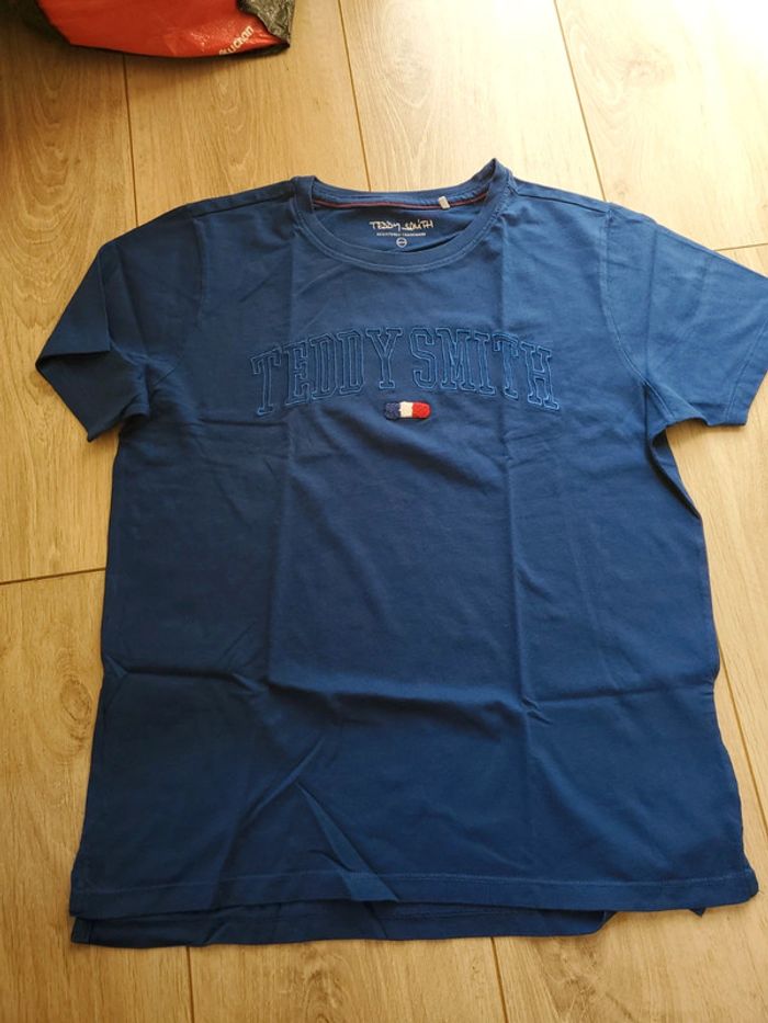 T shirt manches courtes teddy smith - photo numéro 2